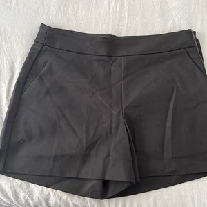 Black womens high waisted shorts